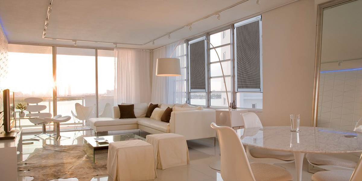 按鈕式隱形紗窗